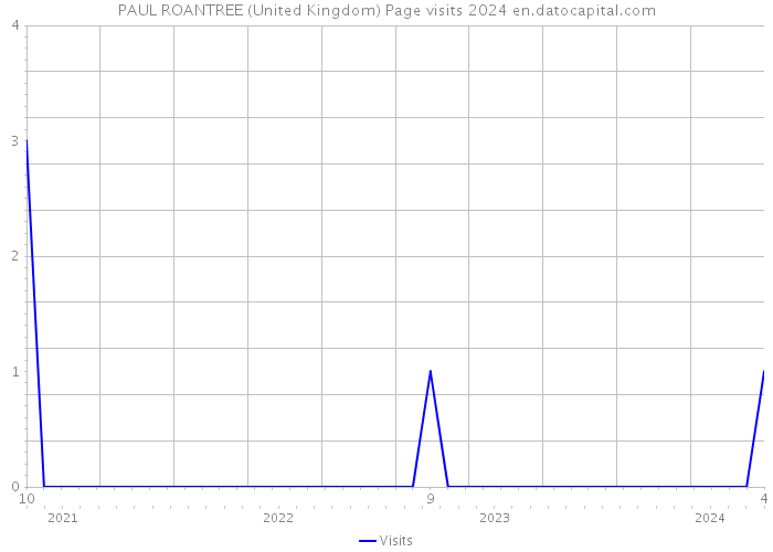 PAUL ROANTREE (United Kingdom) Page visits 2024 
