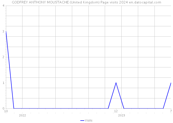 GODFREY ANTHONY MOUSTACHE (United Kingdom) Page visits 2024 