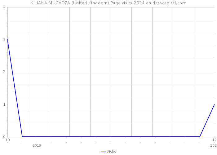KILIANA MUGADZA (United Kingdom) Page visits 2024 