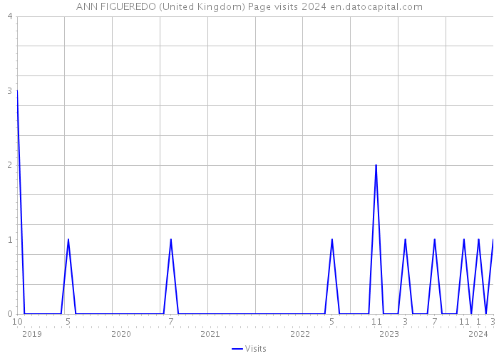 ANN FIGUEREDO (United Kingdom) Page visits 2024 