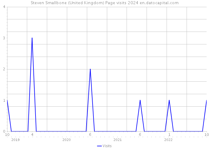 Steven Smallbone (United Kingdom) Page visits 2024 