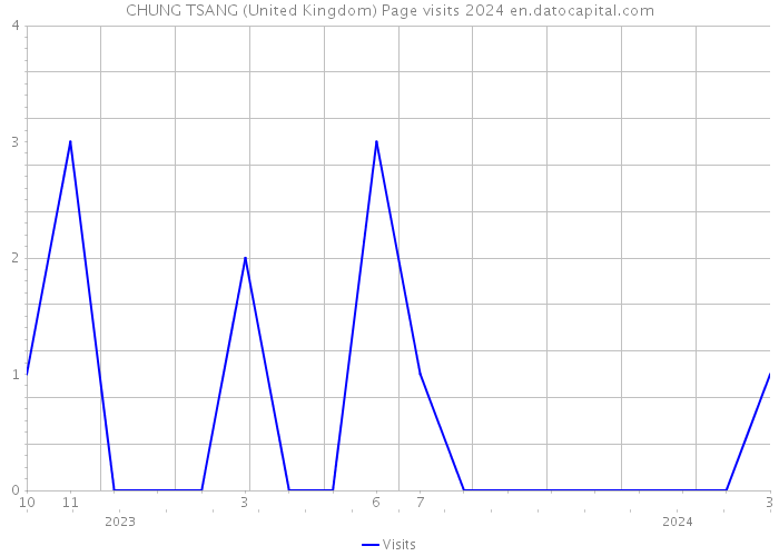 CHUNG TSANG (United Kingdom) Page visits 2024 