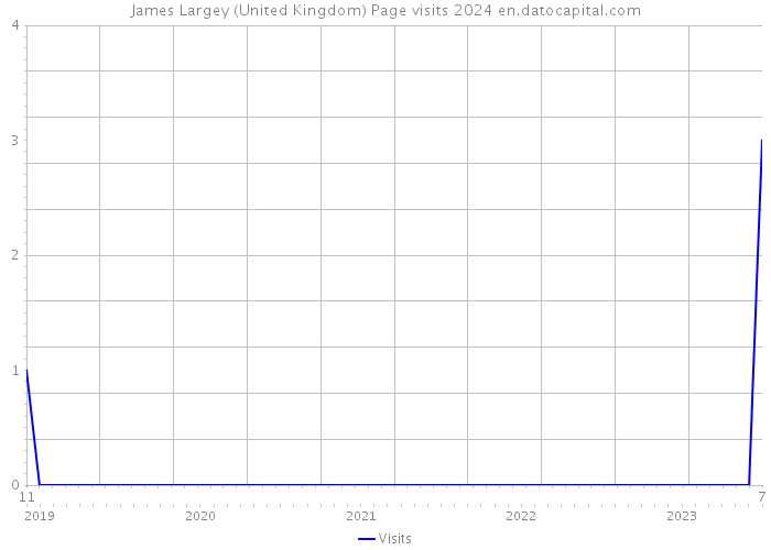 James Largey (United Kingdom) Page visits 2024 