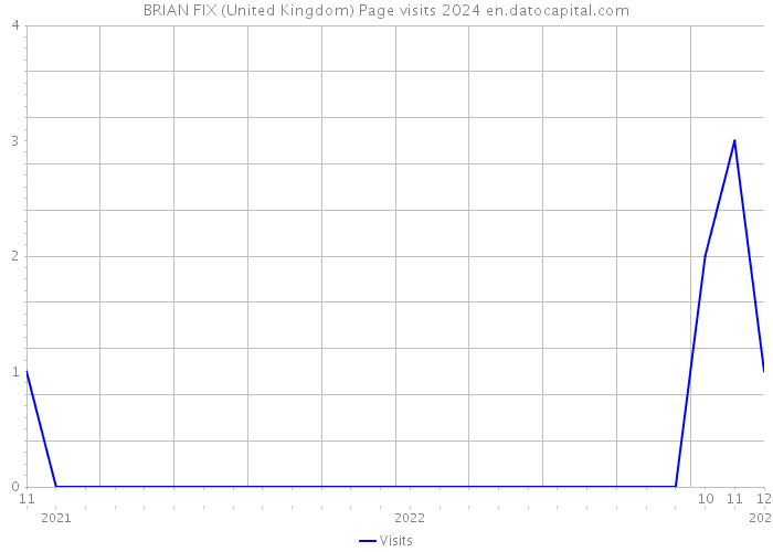 BRIAN FIX (United Kingdom) Page visits 2024 