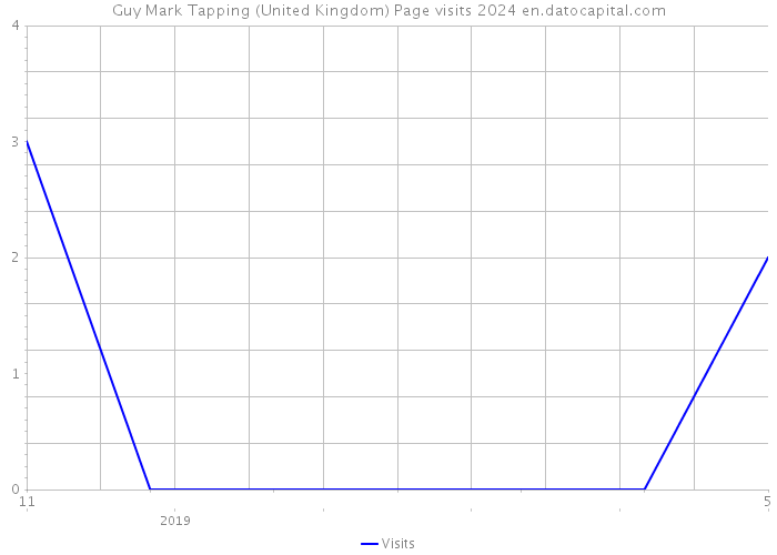 Guy Mark Tapping (United Kingdom) Page visits 2024 
