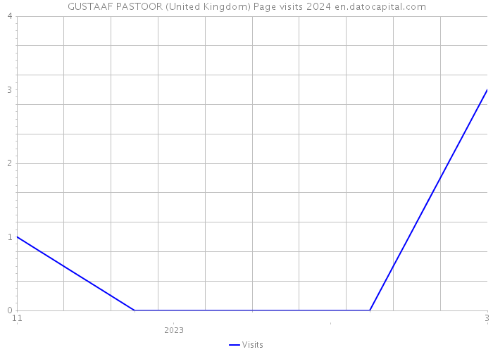 GUSTAAF PASTOOR (United Kingdom) Page visits 2024 