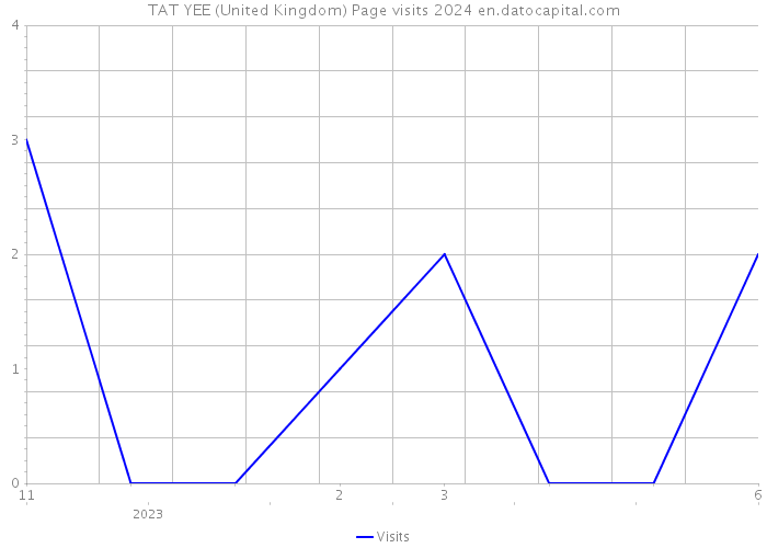 TAT YEE (United Kingdom) Page visits 2024 