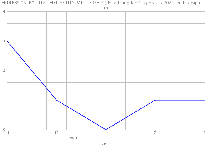 ENDLESS CARRY II LIMITED LIABILITY PARTNERSHIP (United Kingdom) Page visits 2024 