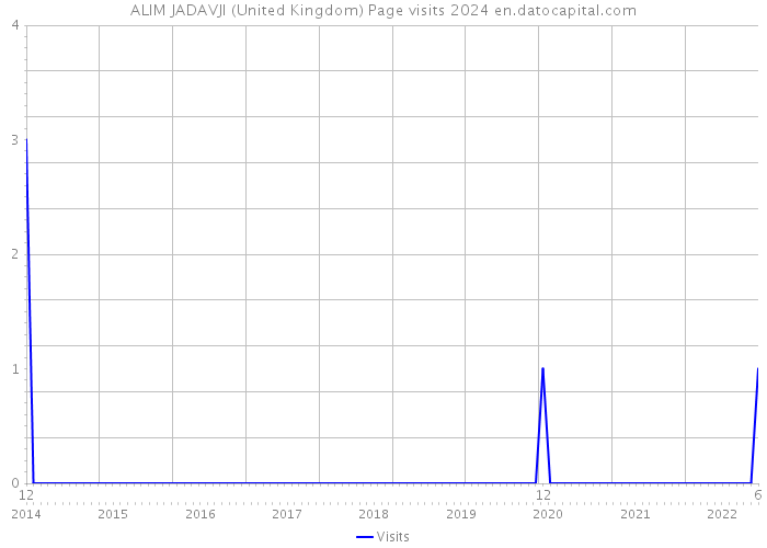 ALIM JADAVJI (United Kingdom) Page visits 2024 