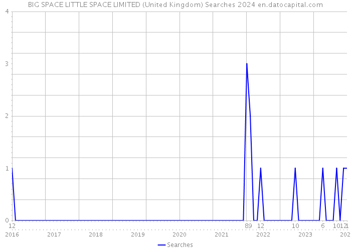 BIG SPACE LITTLE SPACE LIMITED (United Kingdom) Searches 2024 