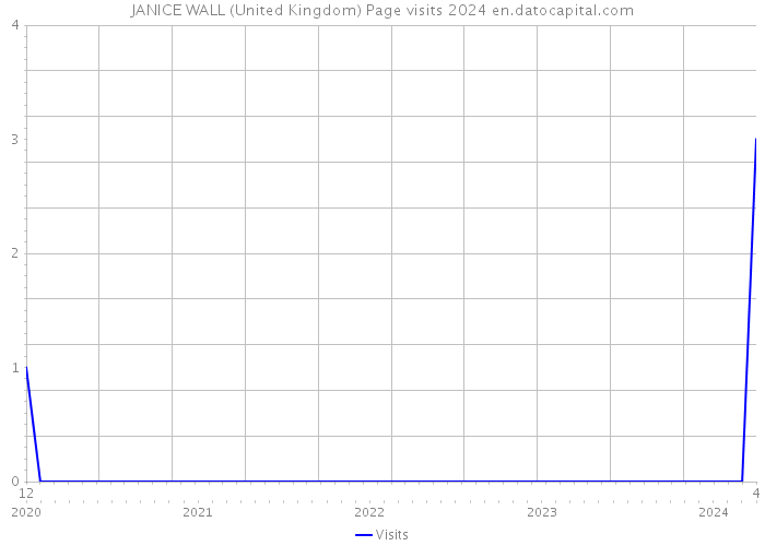 JANICE WALL (United Kingdom) Page visits 2024 