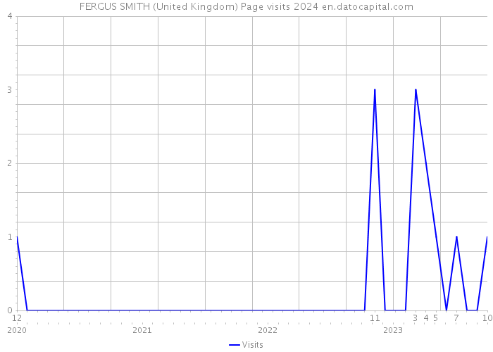 FERGUS SMITH (United Kingdom) Page visits 2024 