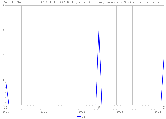 RACHEL NANETTE SEBBAN CHICHEPORTICHE (United Kingdom) Page visits 2024 