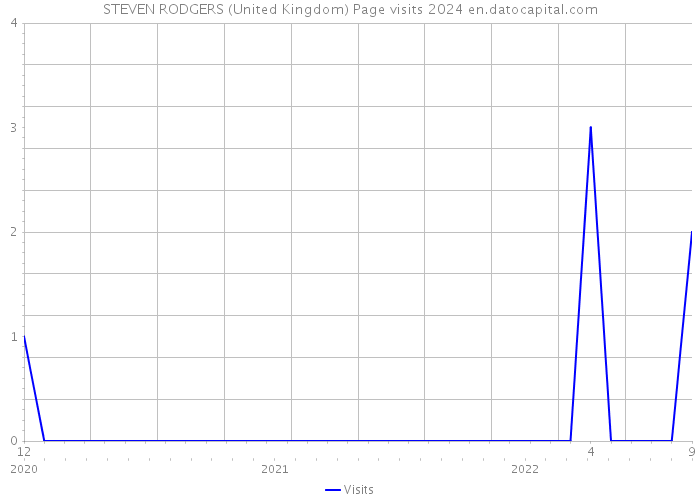 STEVEN RODGERS (United Kingdom) Page visits 2024 