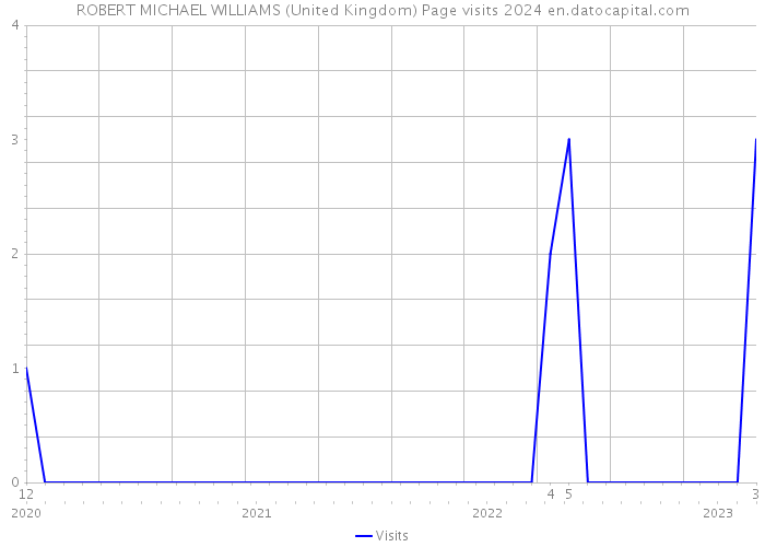 ROBERT MICHAEL WILLIAMS (United Kingdom) Page visits 2024 