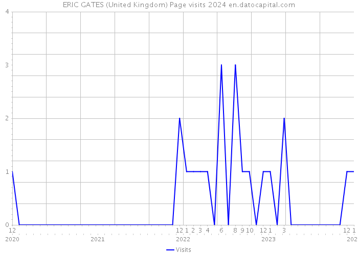 ERIC GATES (United Kingdom) Page visits 2024 