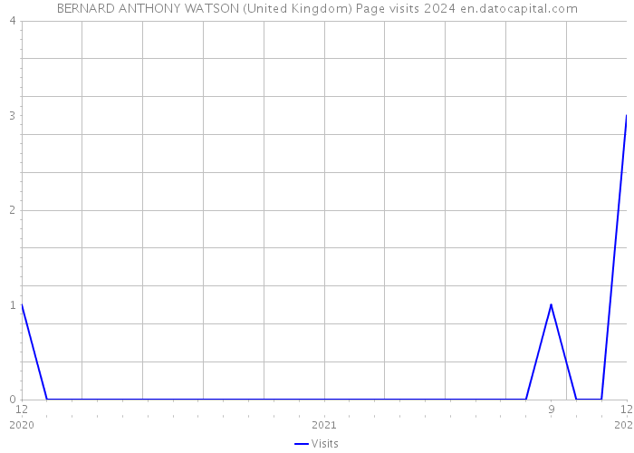 BERNARD ANTHONY WATSON (United Kingdom) Page visits 2024 