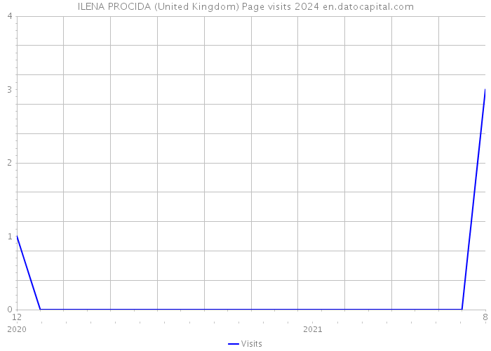 ILENA PROCIDA (United Kingdom) Page visits 2024 