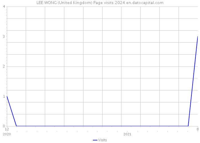 LEE WONG (United Kingdom) Page visits 2024 