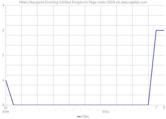 Hilary Margaret Dowling (United Kingdom) Page visits 2024 