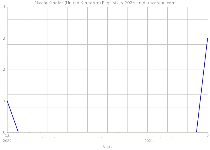 Nicola Kindler (United Kingdom) Page visits 2024 