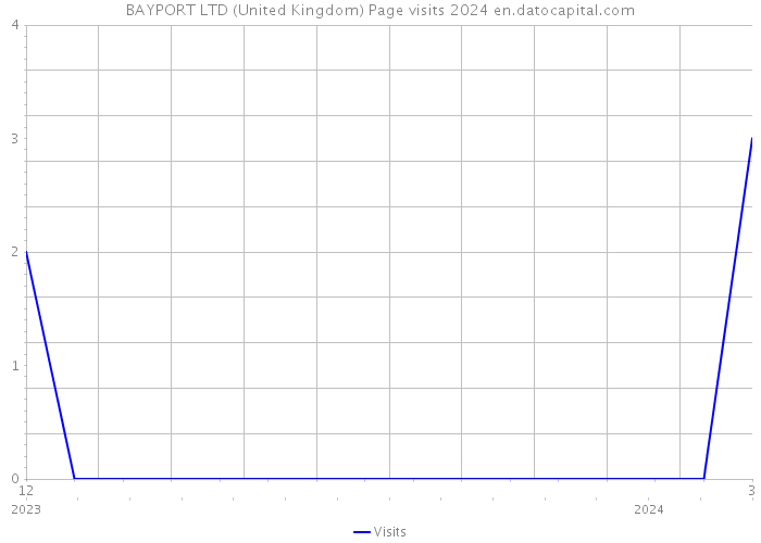 BAYPORT LTD (United Kingdom) Page visits 2024 
