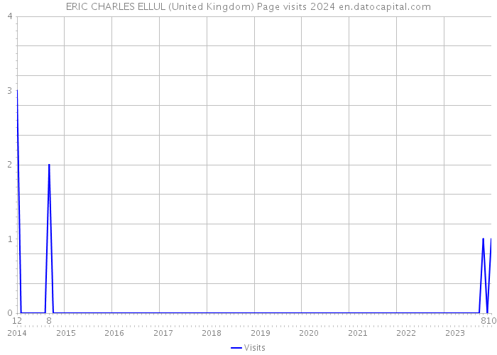 ERIC CHARLES ELLUL (United Kingdom) Page visits 2024 