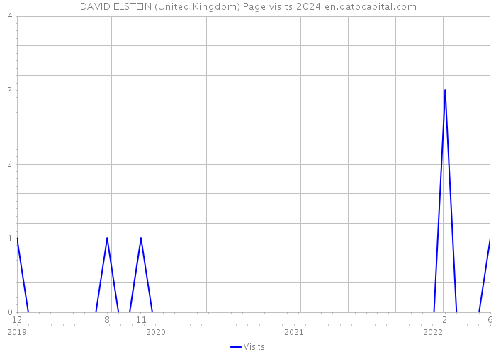 DAVID ELSTEIN (United Kingdom) Page visits 2024 
