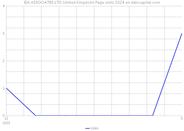 EIA ASSOCIATES LTD (United Kingdom) Page visits 2024 
