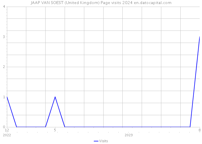 JAAP VAN SOEST (United Kingdom) Page visits 2024 