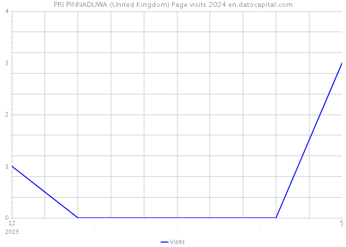 PRI PINNADUWA (United Kingdom) Page visits 2024 