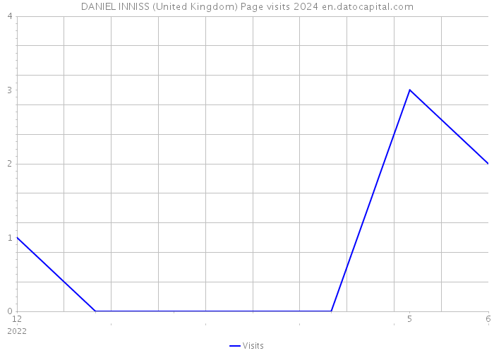 DANIEL INNISS (United Kingdom) Page visits 2024 