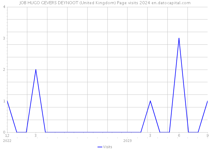 JOB HUGO GEVERS DEYNOOT (United Kingdom) Page visits 2024 