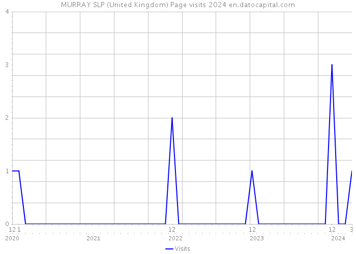 MURRAY SLP (United Kingdom) Page visits 2024 