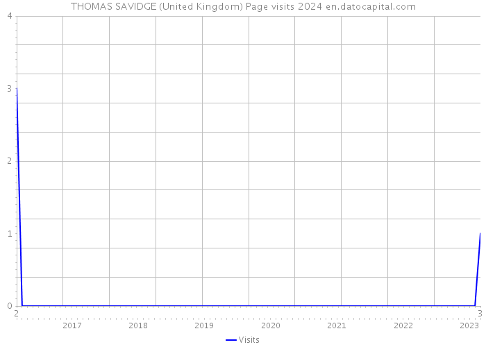 THOMAS SAVIDGE (United Kingdom) Page visits 2024 