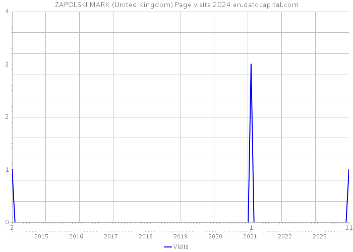ZAPOLSKI MARK (United Kingdom) Page visits 2024 