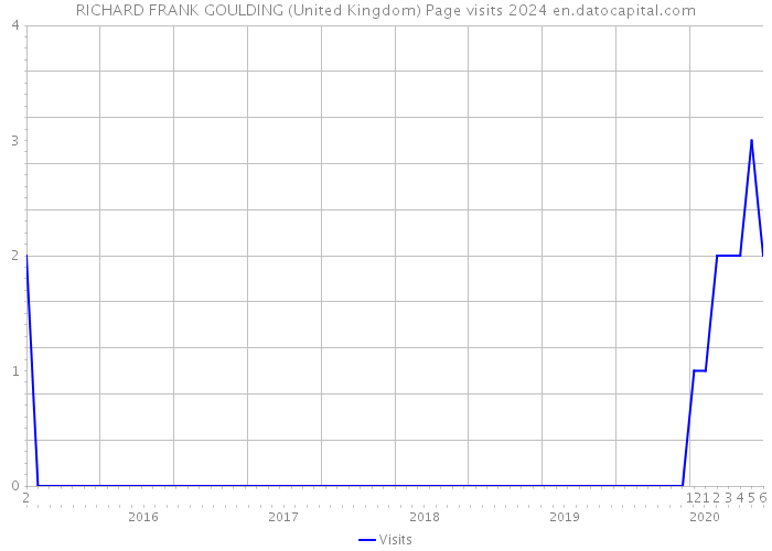 RICHARD FRANK GOULDING (United Kingdom) Page visits 2024 