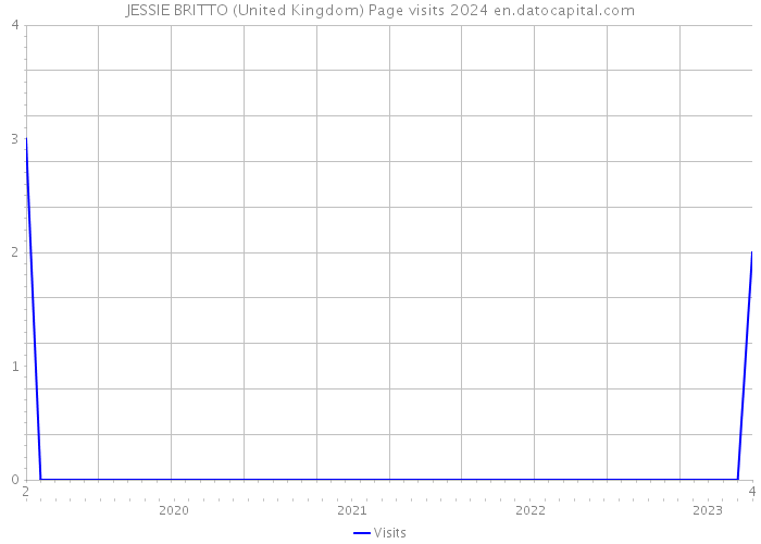 JESSIE BRITTO (United Kingdom) Page visits 2024 