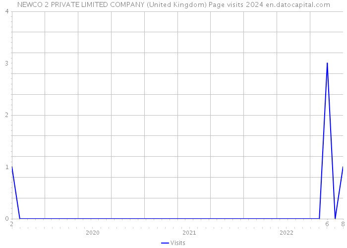 NEWCO 2 PRIVATE LIMITED COMPANY (United Kingdom) Page visits 2024 