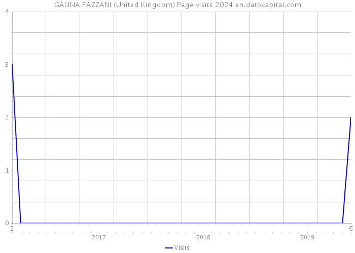 GALINA FAZZANI (United Kingdom) Page visits 2024 