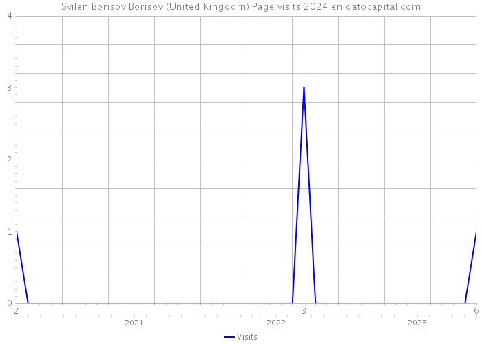 Svilen Borisov Borisov (United Kingdom) Page visits 2024 