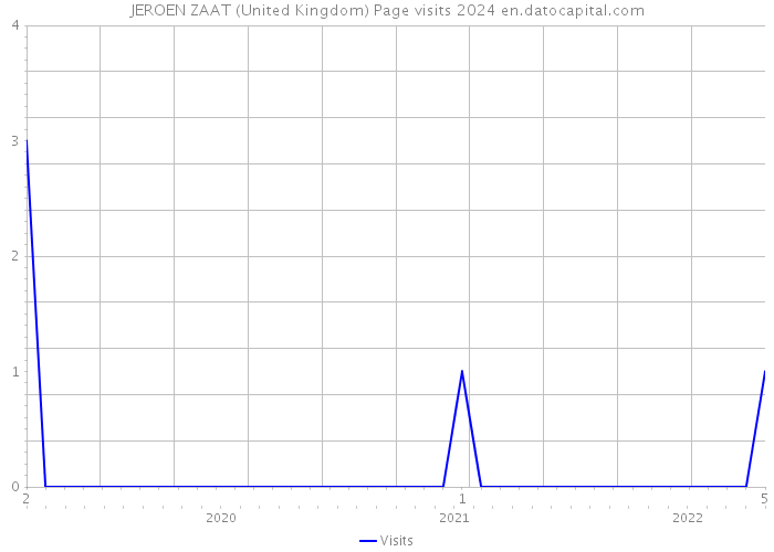 JEROEN ZAAT (United Kingdom) Page visits 2024 