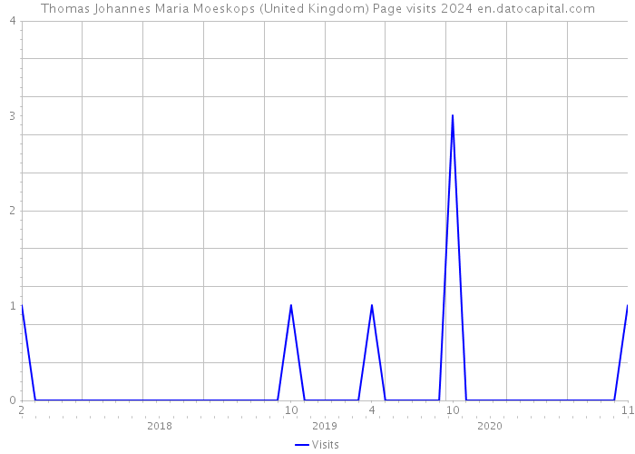 Thomas Johannes Maria Moeskops (United Kingdom) Page visits 2024 