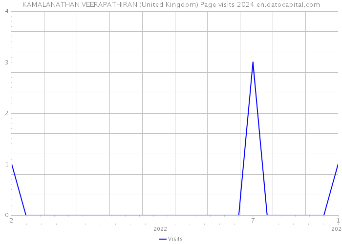 KAMALANATHAN VEERAPATHIRAN (United Kingdom) Page visits 2024 