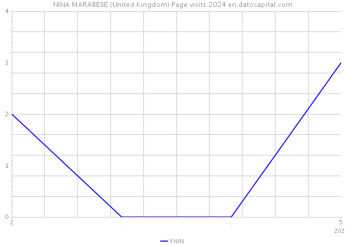 NINA MARABESE (United Kingdom) Page visits 2024 
