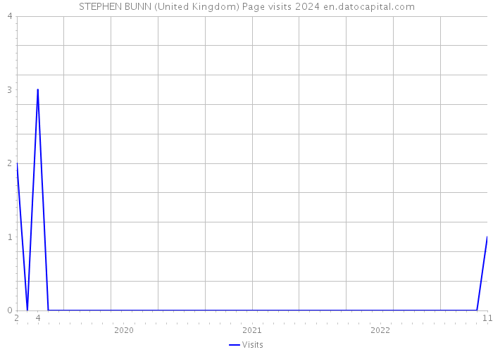 STEPHEN BUNN (United Kingdom) Page visits 2024 