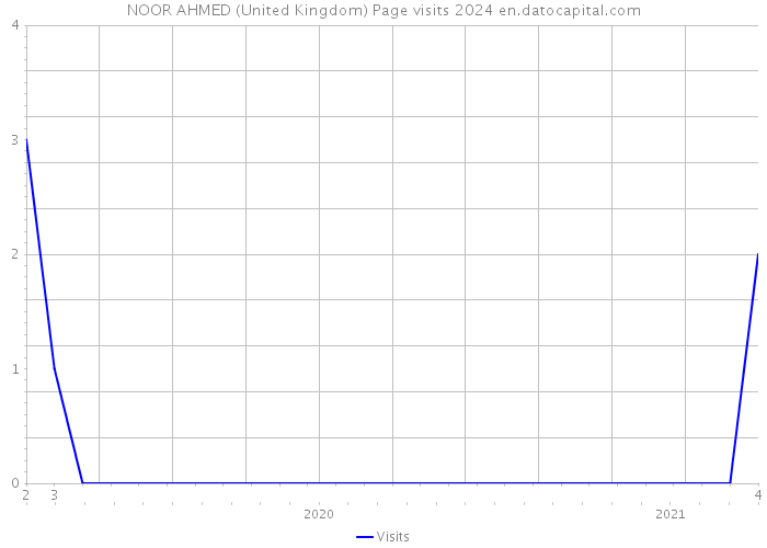 NOOR AHMED (United Kingdom) Page visits 2024 