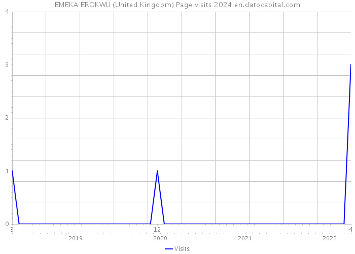 EMEKA EROKWU (United Kingdom) Page visits 2024 