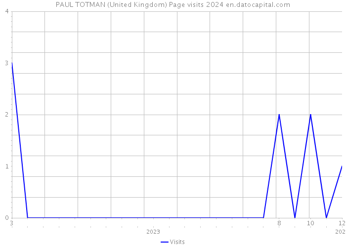 PAUL TOTMAN (United Kingdom) Page visits 2024 