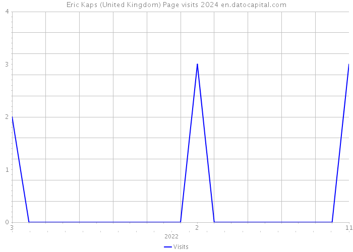 Eric Kaps (United Kingdom) Page visits 2024 